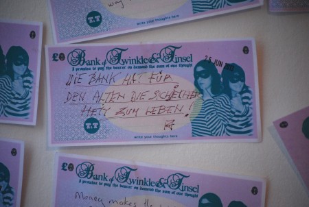 Twinkle and Tinsel bank notes