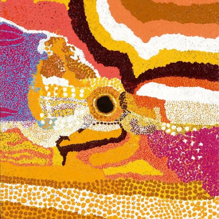Christine Yukenbarri Karntawarra, 2003 Acrylic on canvas, 119 x 79 cm © The artist Photo: Stefan Fiedler - Salon Iris, Vienna
