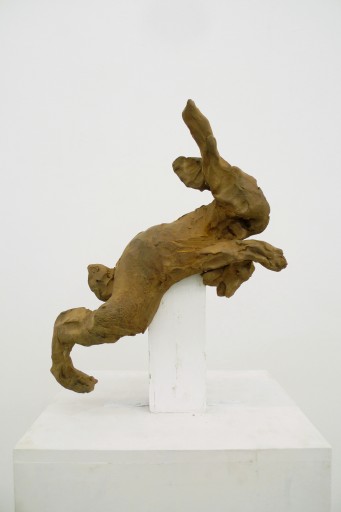 Siegfried Anzinger Hase, 2013 Terracotta 40 x 40 cm Courtesy Galerie Elisabeth & Klaus Thoman Innsbruck/Wien Foto (c) Galerie Elisabeth & Klaus Thoman Innsbruck/Wien