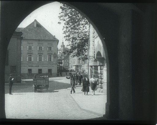 A walk through Graz (Kaderscan), Production: Austria in sound and vision Nr. 50a/1934, b/w, sound, © Filmarchiv Austria