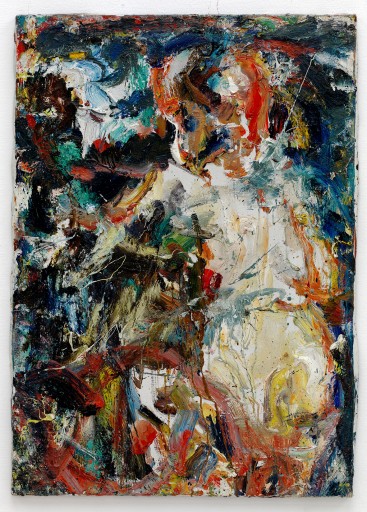 Eugène Leroy, Nu/Nude, 1965,