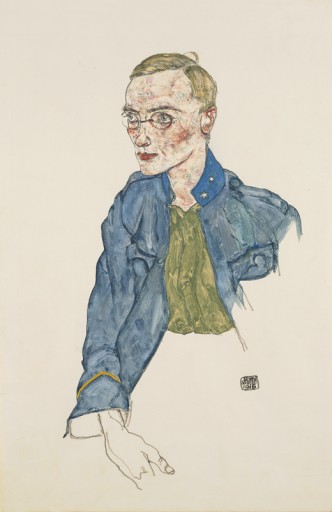 Egon Schiele "One Year Volounteer Lance-Corporal", 1916 ©Leopold Museum, Vienna