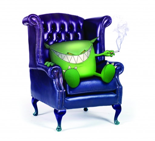 feed me, smoking chair